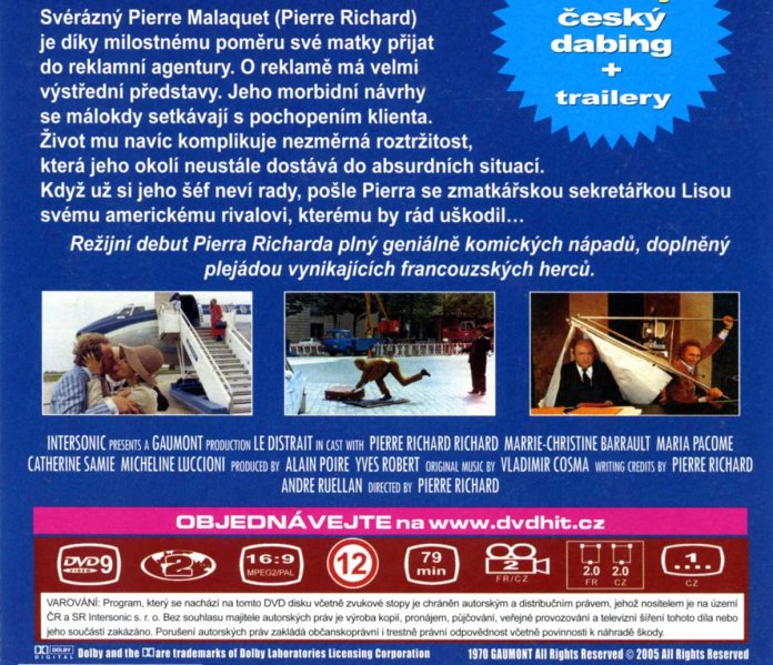 szczegóły Roztržitý - DVD pošetka
