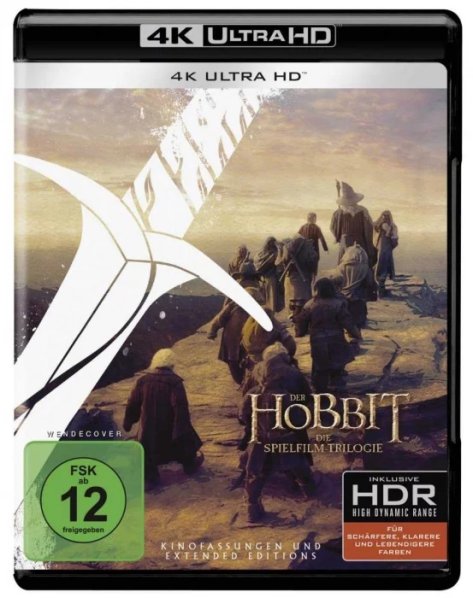 szczegóły Hobit trilogie (Kino verze) 4K Ultra HD Blu-ray