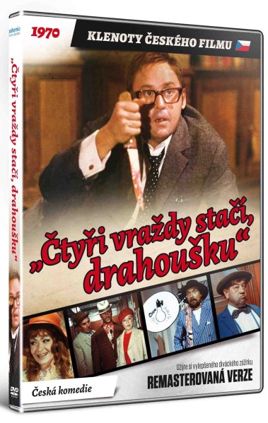 szczegóły Čtyři vraždy stačí drahoušku (Remasterovaná verze) - DVD