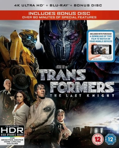 szczegóły Transformers: Ostatni Rycerz - 4K UHD + Blu-ray + BD bonus disc