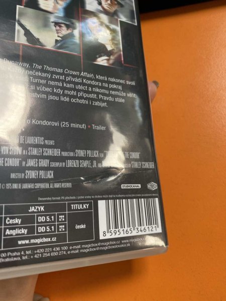 szczegóły Tři dny Kondora - DVD - outlet