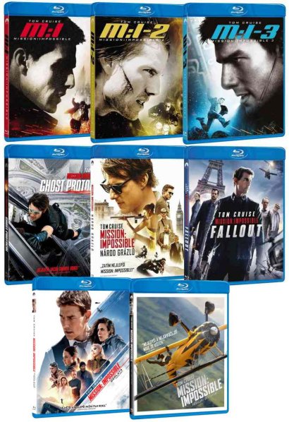 szczegóły Mission: Impossible 1-8 kolekcja - Blu-ray 8BD
