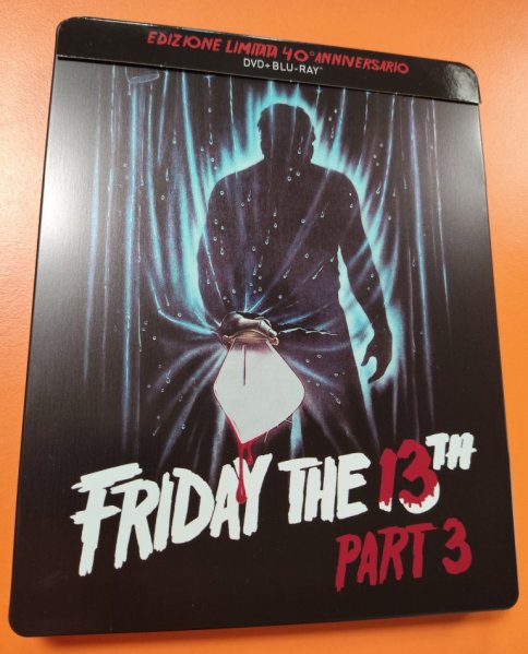 szczegóły Friday the 13th Part III (40th Anniversary) - Blu-ray + DVD Steelbook OUTLET