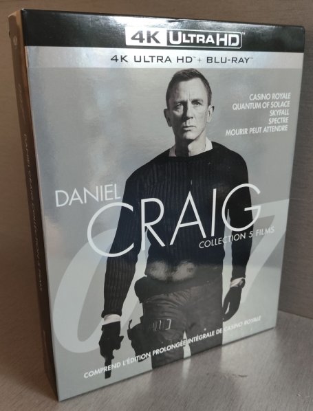 szczegóły James Bond: Daniel Craig kolekcja - 4K UHD Blu-ray (5BD) OUTLET