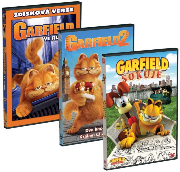 szczegóły Garfield 1 - 3 díl - DVD