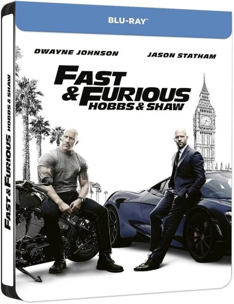 szczegóły Rychle a zběsile: Hobbs a Shaw - Blu-ray Steelbook (bez CZ)