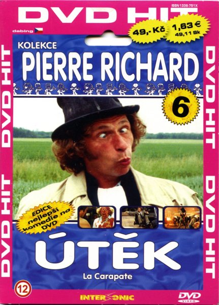 szczegóły Útěk (Pierre Richard) - DVD pošetka