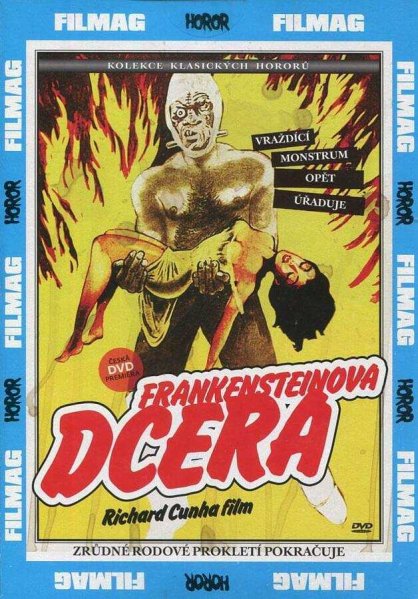 szczegóły Frankensteinova dcera - DVD pošetka