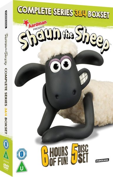 szczegóły Ovečka Shaun 3. a 4. série - 5DVD
