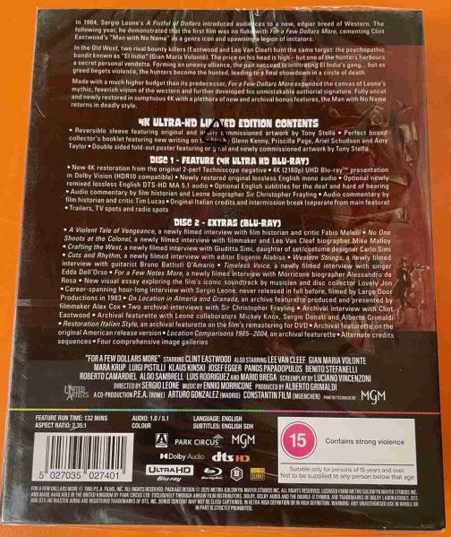 szczegóły Za kilka dolarów więcej - Limited Edition 4K Ultra HD Blu-ray OUTLET