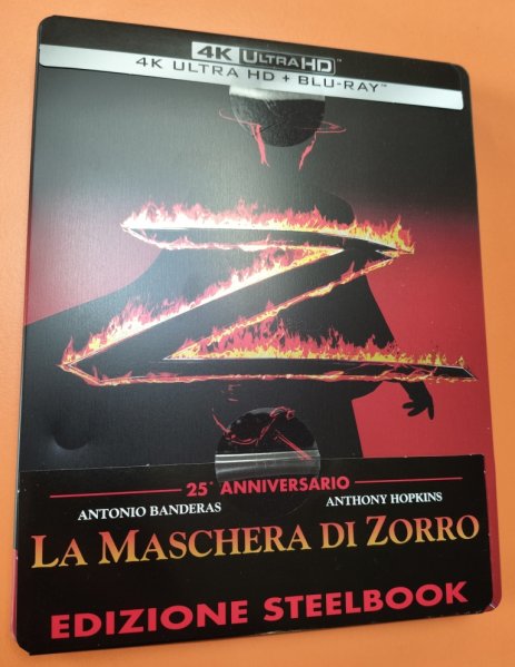 szczegóły Zorro: Tajemná tvář - 4K Ultra HD Blu-ray Steelbook OUTLET