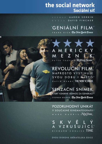 szczegóły Sociální síť (The Social Network) - DVD