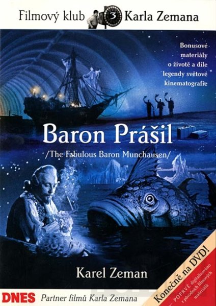 szczegóły Baron Prášil - DVD