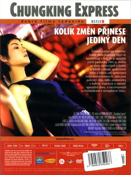 szczegóły Chungking express - DVD