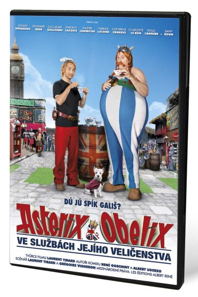 szczegóły Asterix a Obelix ve službách Jejího Veličenstva - DVD