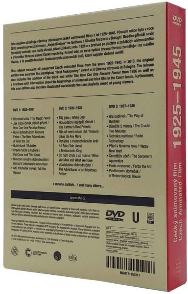 szczegóły Český animovaný film 1925-1945 - 3DVD (reedice 2019)