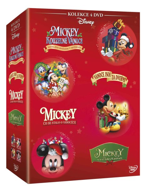szczegóły Vánoční Mickey kolekce - 4DVD