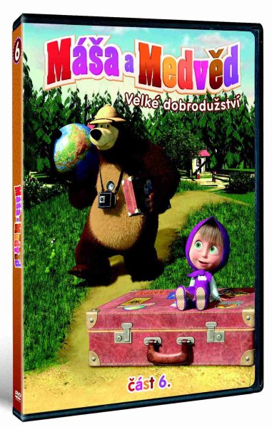 szczegóły Máša a medvěd 6: Velké dobrodružství - DVD slimbox