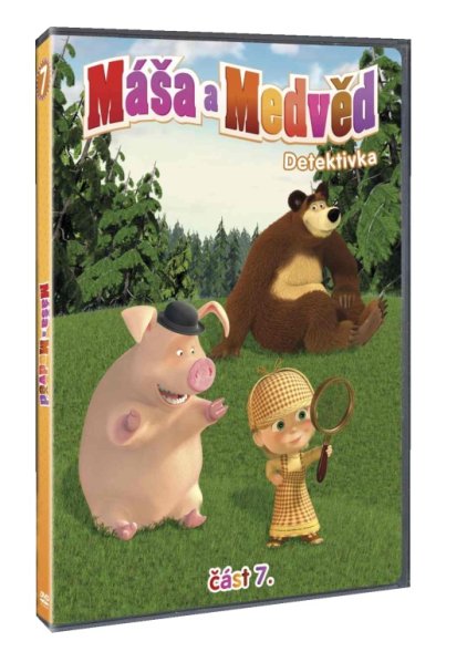 szczegóły Máša a medvěd 7: Detektivka - DVD slimbox