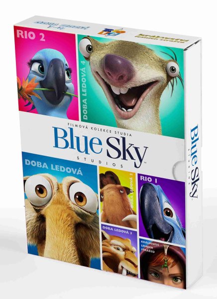 szczegóły BlueSky kolekce (Rio 1+2, Doba ledová 1-4, Království lesních strážců) - 7 DVD