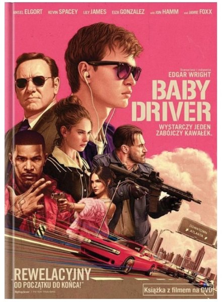 szczegóły Baby Driver - DVD digipack