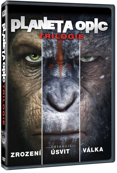 szczegóły Planeta opic trilogie - 3DVD