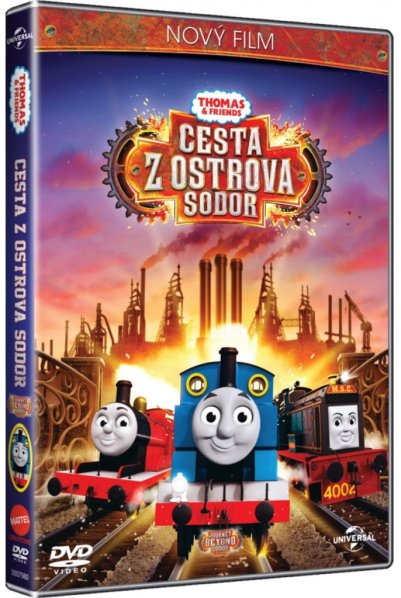 szczegóły Lokomotiva Tomáš: Cesta z ostrova Sodor - DVD