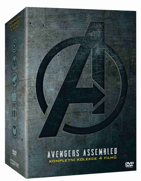szczegóły Avengers: Kompletní kolekce 1-4 - DVD