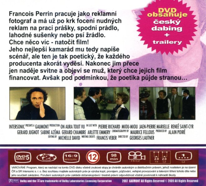 szczegóły Všechno uvidíme - DVD pošetka