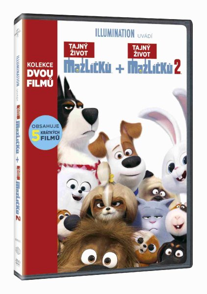 szczegóły Sekretne Życie Zwierzaków Domowych 1+2 kolekcyja - 2DVD