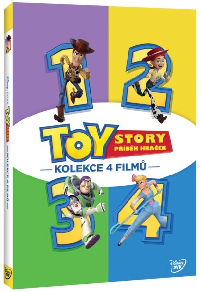 szczegóły Toy Story: Příběh hraček 1-4 kolekce - 4DVD