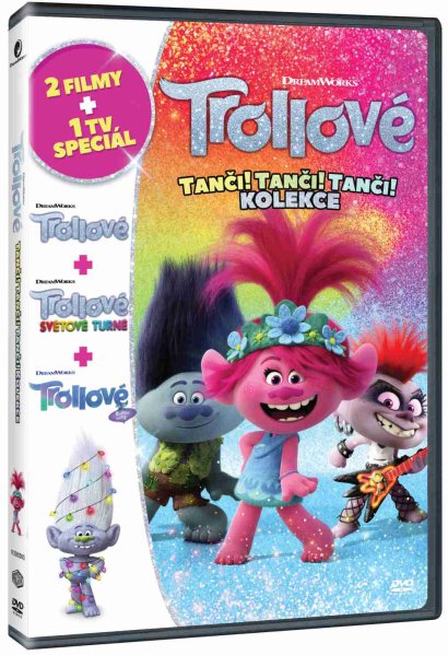 szczegóły Trollové: Tanči! Tanči! Tanči! - kolekce 3DVD