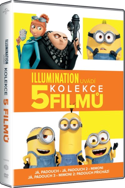 szczegóły Minionki + Despicable Me: kolekcja 5 filmów - 5DVD