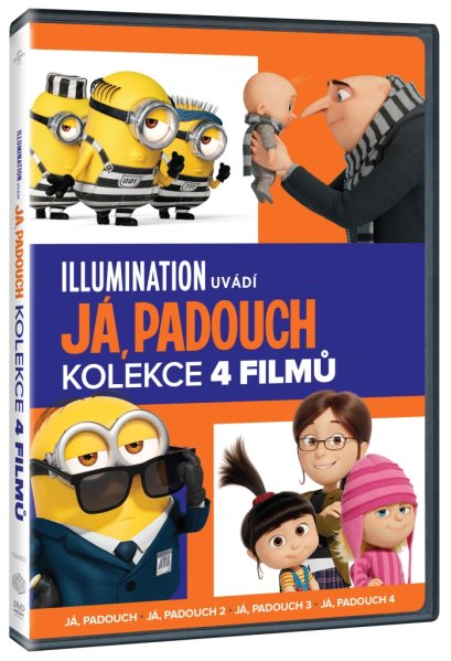 szczegóły Despicable Me 1-4 - 4DVD