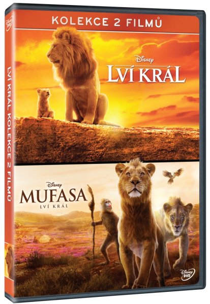 szczegóły Król Lew (2019) + Mufasa: Król Lew kolekcja 2 filmów - 2DVD