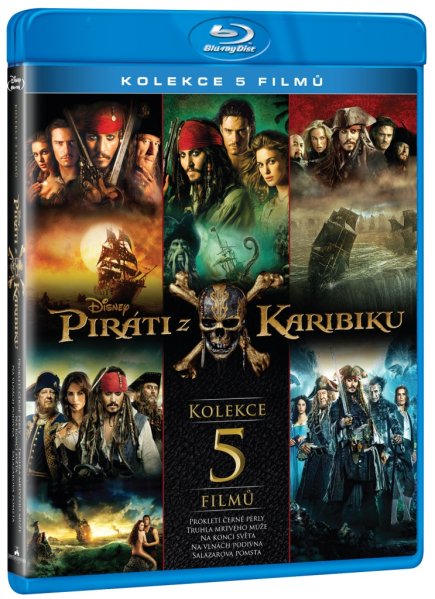 szczegóły Piráti z Karibiku 1-5 kolekce - Blu-ray 5BD