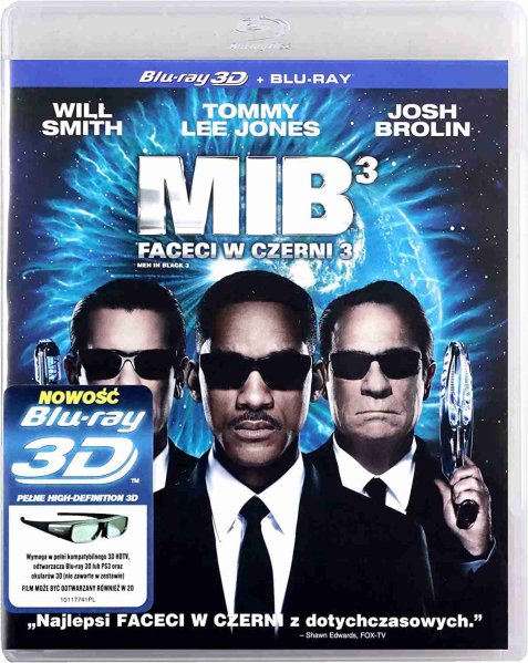 szczegóły Faceci w czerni 3 - Blu-ray 3D + 2D