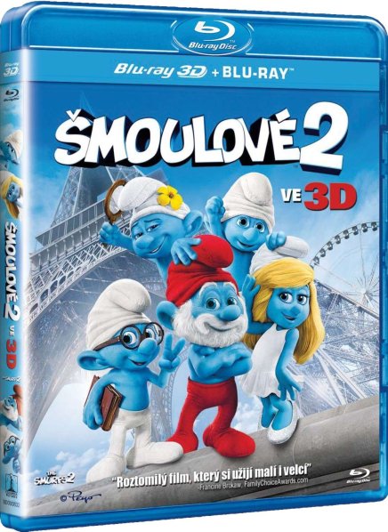 szczegóły Šmoulové 2 (2013) - Blu-ray 3D + 2D