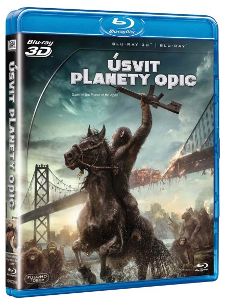 szczegóły Úsvit planety opic - Blu-ray 3D + 2D