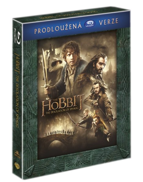 szczegóły Hobit: Šmakova dračí poušť (Prodloužená verze, 3 BD) - Blu-ray