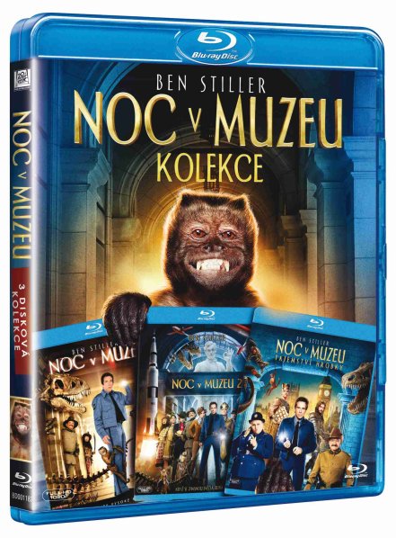 szczegóły Noc v muzeu 1-3 Kolekce (3 BD) - Blu-ray