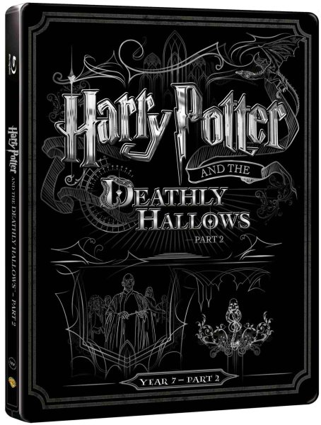 szczegóły HARRY POTTER A RELIKVIE SMRTI 2. ČÁST - Blu-ray + DVD - Steelbook
