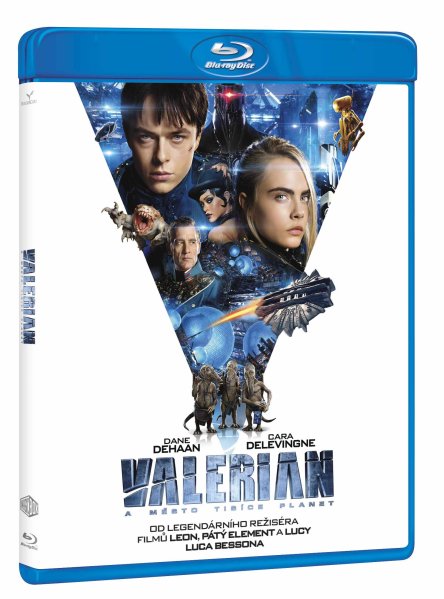szczegóły Valerian a město tisíce planet - Blu-ray