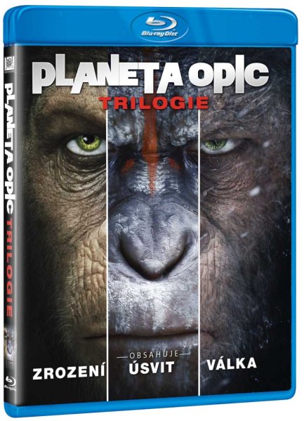szczegóły Trylogia Planeta małp – Blu-ray 3BD