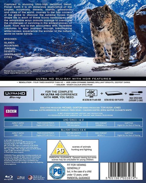 szczegóły Zázračná planeta II - 4K Ultra HD Blu-ray + Blu-ray 4BD (bez CZ)