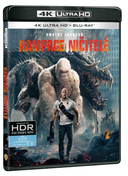 szczegóły Rampage: Ničitelé - 4K UHD Blu-ray + Blu-ray (2 BD)