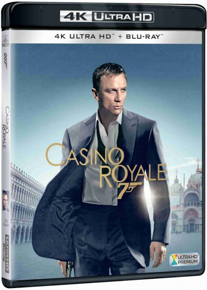 detail  007 James Bond Casino Royale - 4K Ultra HD Blu-ray + Blu-ray (2BD)