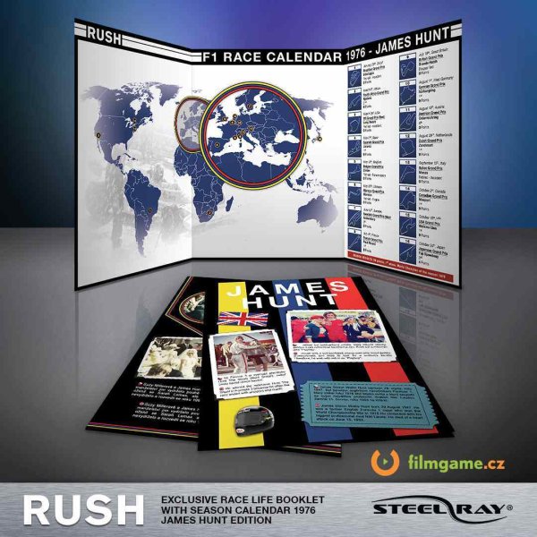 szczegóły Rivalové - Ultimátní sběratelská kolekce James Hunt - Blu-ray