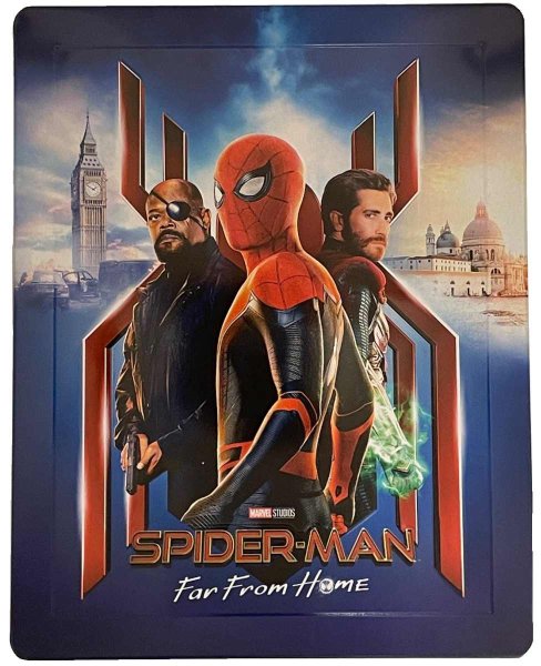 szczegóły Spider-Man: Daleko od domova - Steelbook krabička bez filmu (na 3 BD)