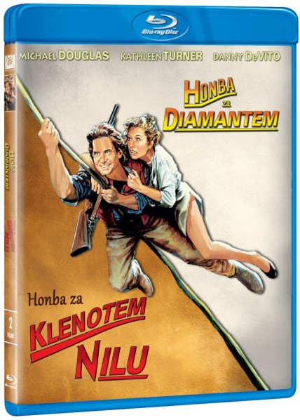 szczegóły Miłość, szmaragd i krokodyl + Klejnot Nilu kolekcja – Blu-ray (2BD) - Blu-ray (2BD)